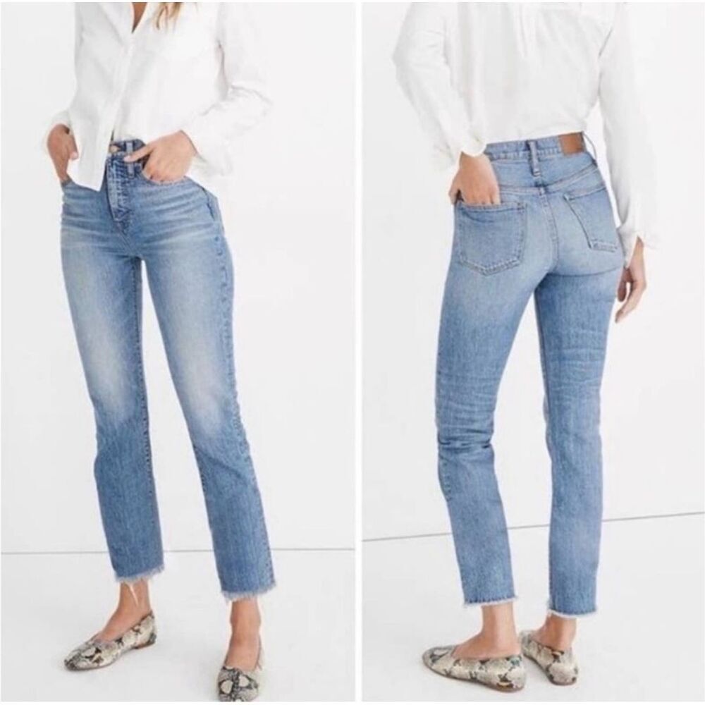 Levi’s Premium Wedgie Denim Jeans Womens 25 Button Fly Light Wash Blue High Rise